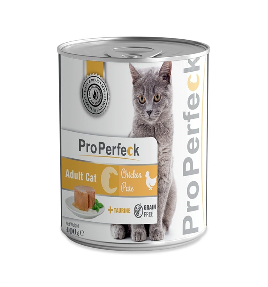 ProPerfeck Tavuklu Yetişkin Kedi Konservesi 400gr