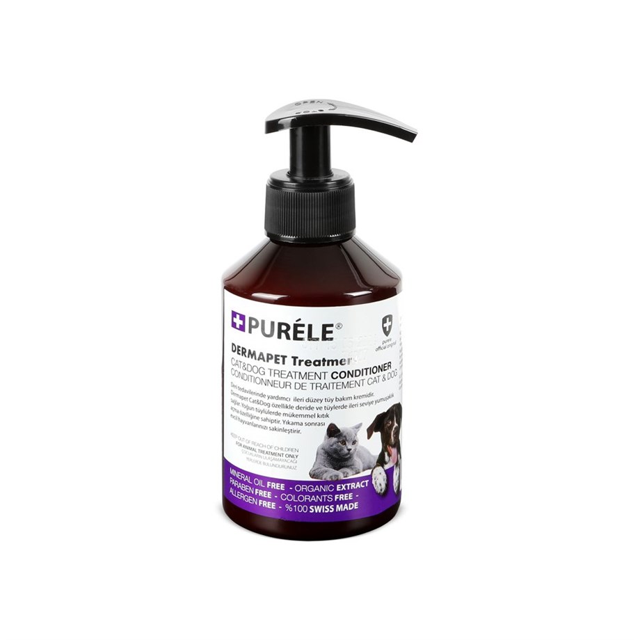 Purele Conditioner Kedi Köpek Tüy Bakım Kremi 250ml