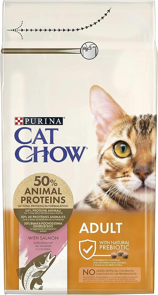Purina Cat Chow Somonlu Yetişkin Kedi Maması 15kg | Meloş Pet Art&Shop