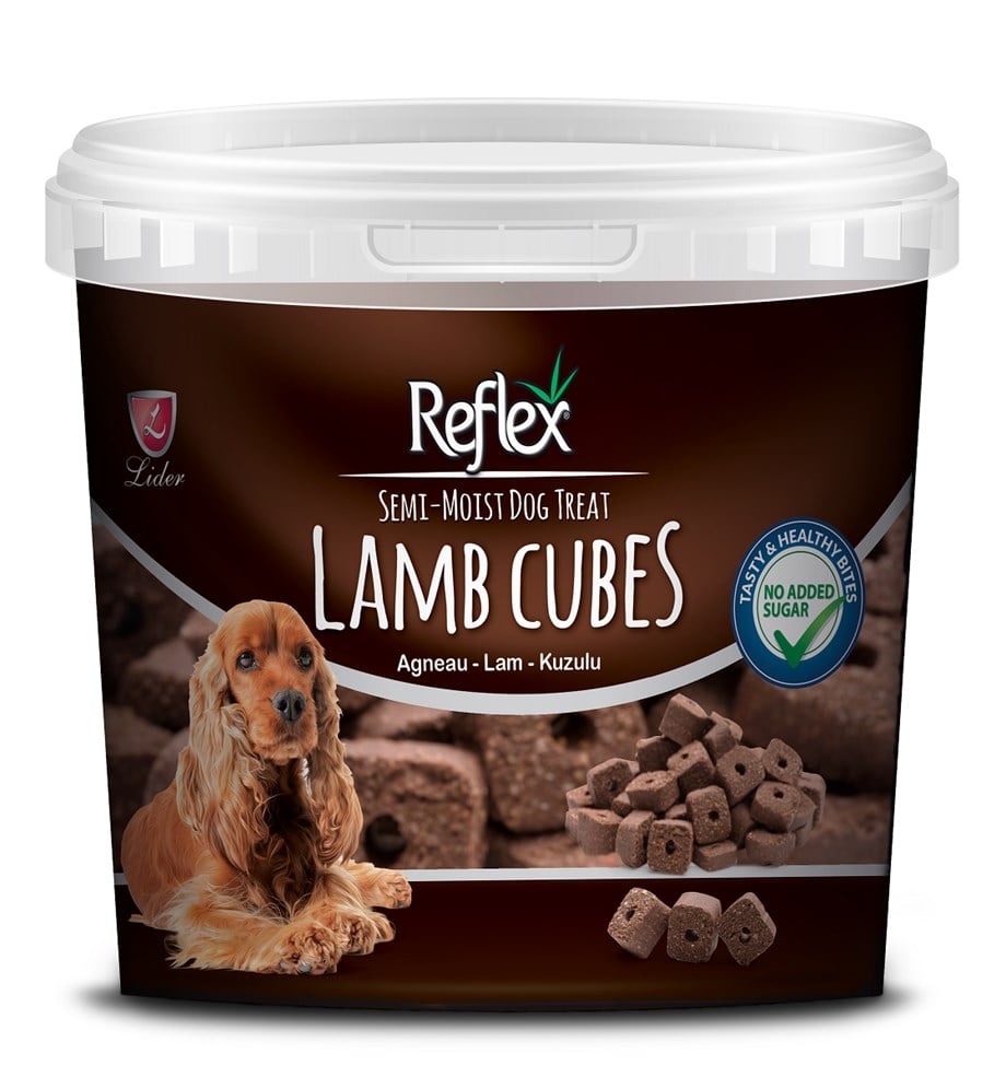 Reflex Lamb Cubes Kuzulu Köpek Ödülü 500gr