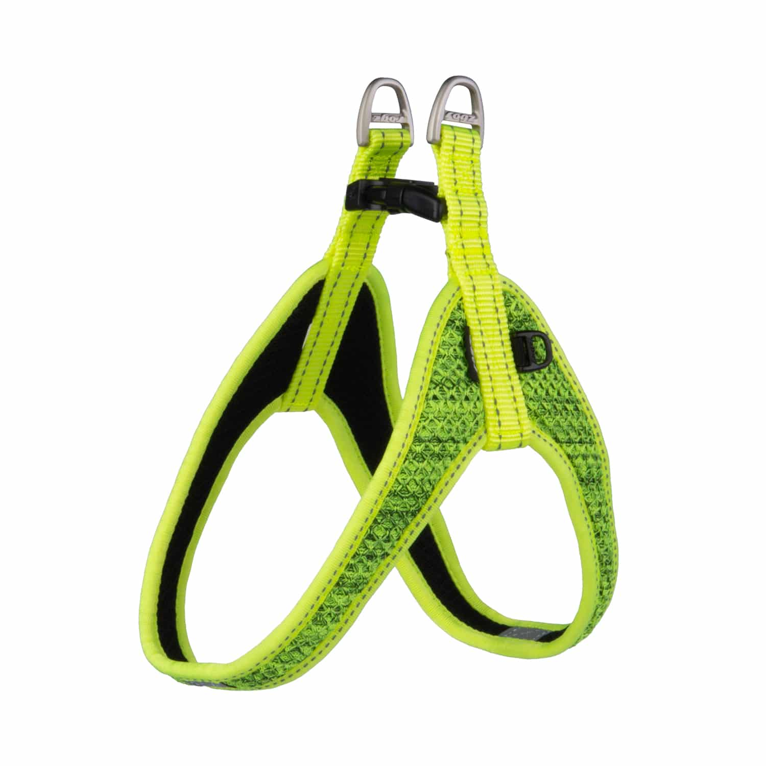 Rogz Utility Fast-Fit Köpek Göğüs Tasması Yeşil Medium