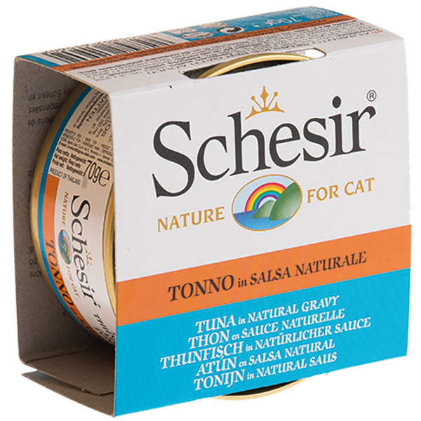 Schesir Sos İçerisinde Ton Balıklı Kedi Konservesi 70gr