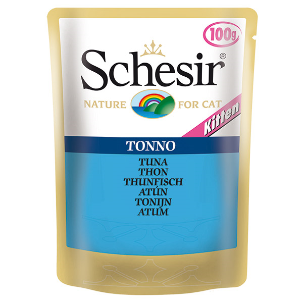 Schesir Ton Balıklı Yavru Kedi Pouch 100gr