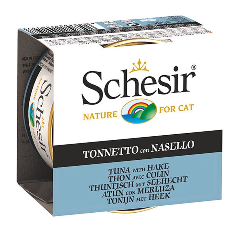 Schesir Ton ve Barlam Balıklı Kedi Konservesi 85gr