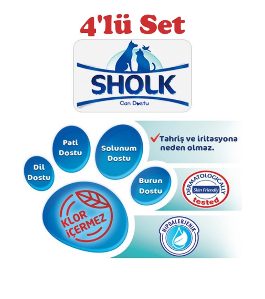 Sholk 4'lü Hijyen Seti