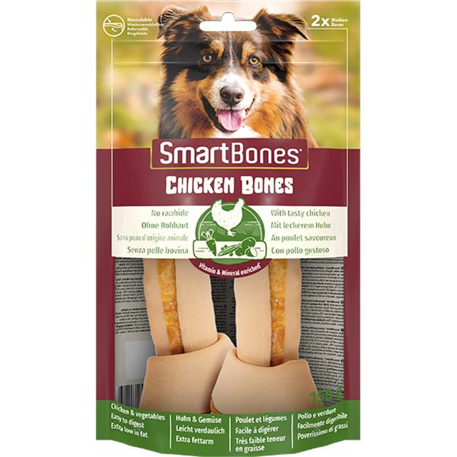 Smart Bones Chicken Bones Medium 2'li