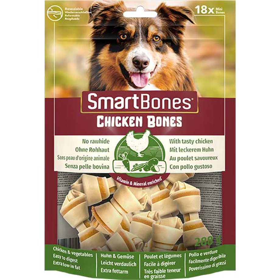 Smart Bones Chicken Bones Mini 18'li