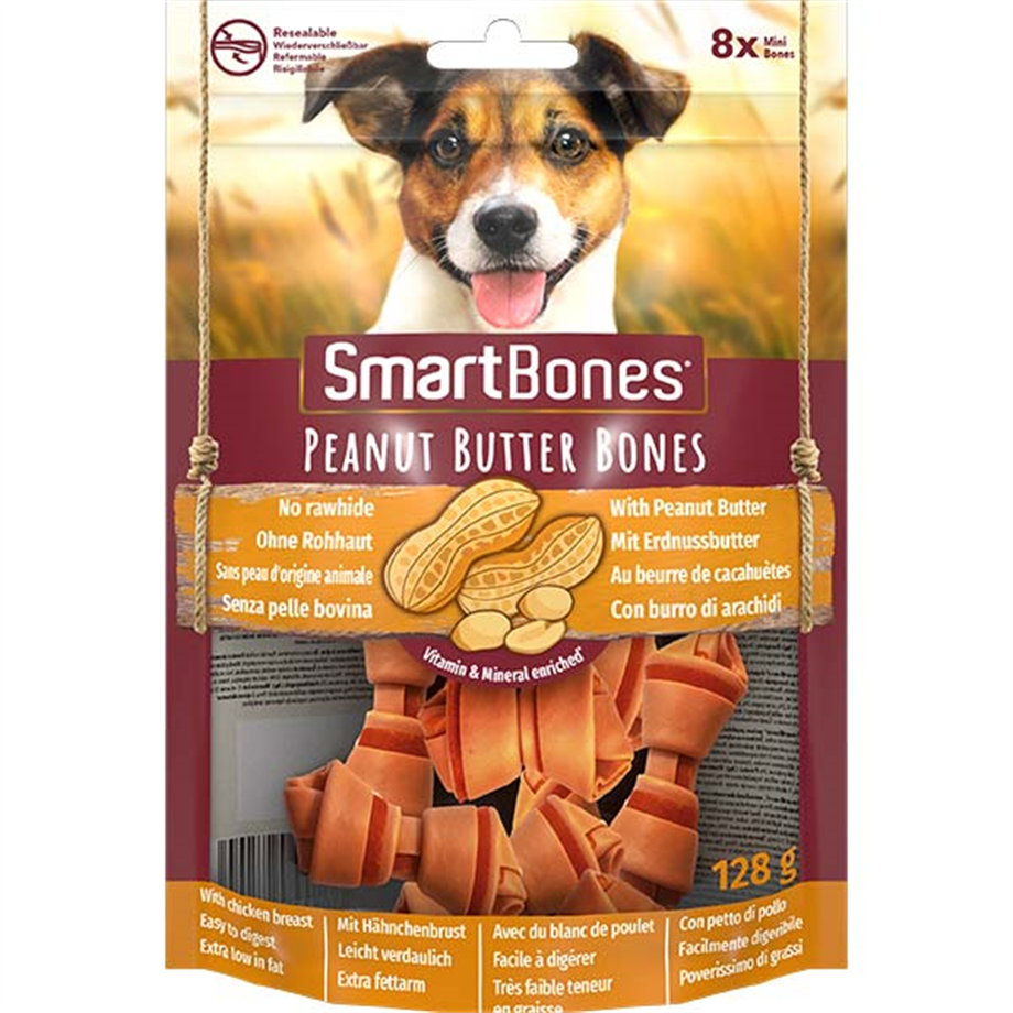 Smart Bones Peanut Bones Mini 8'li
