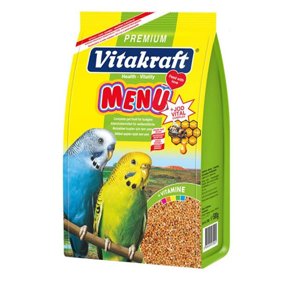 Vitakraft Menu Muhabbet Kuşu Yemi 500gr