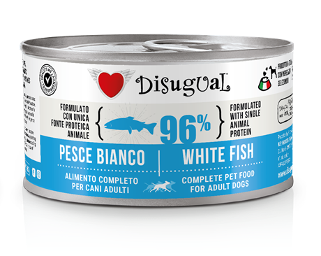 Disugual Beyaz Balıklı Yetişkin Köpek Konservesi 150gr