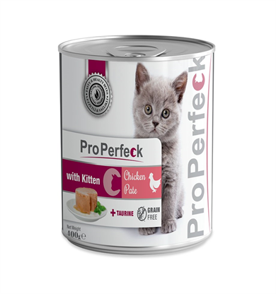ProPerfeck Tavuklu Yavru Kedi Konservesi 400gr x 12 Adet