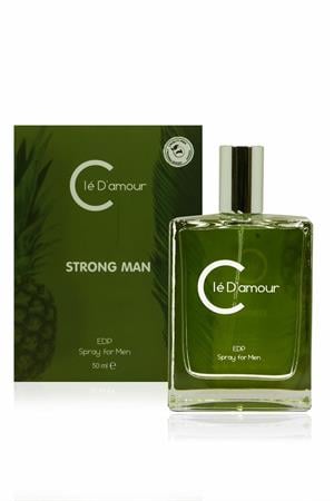 Cle D'amour Erkek Parfüm 50 ml - Strong Man (FOUGÈRE/AROMATİK) Men - Vegan