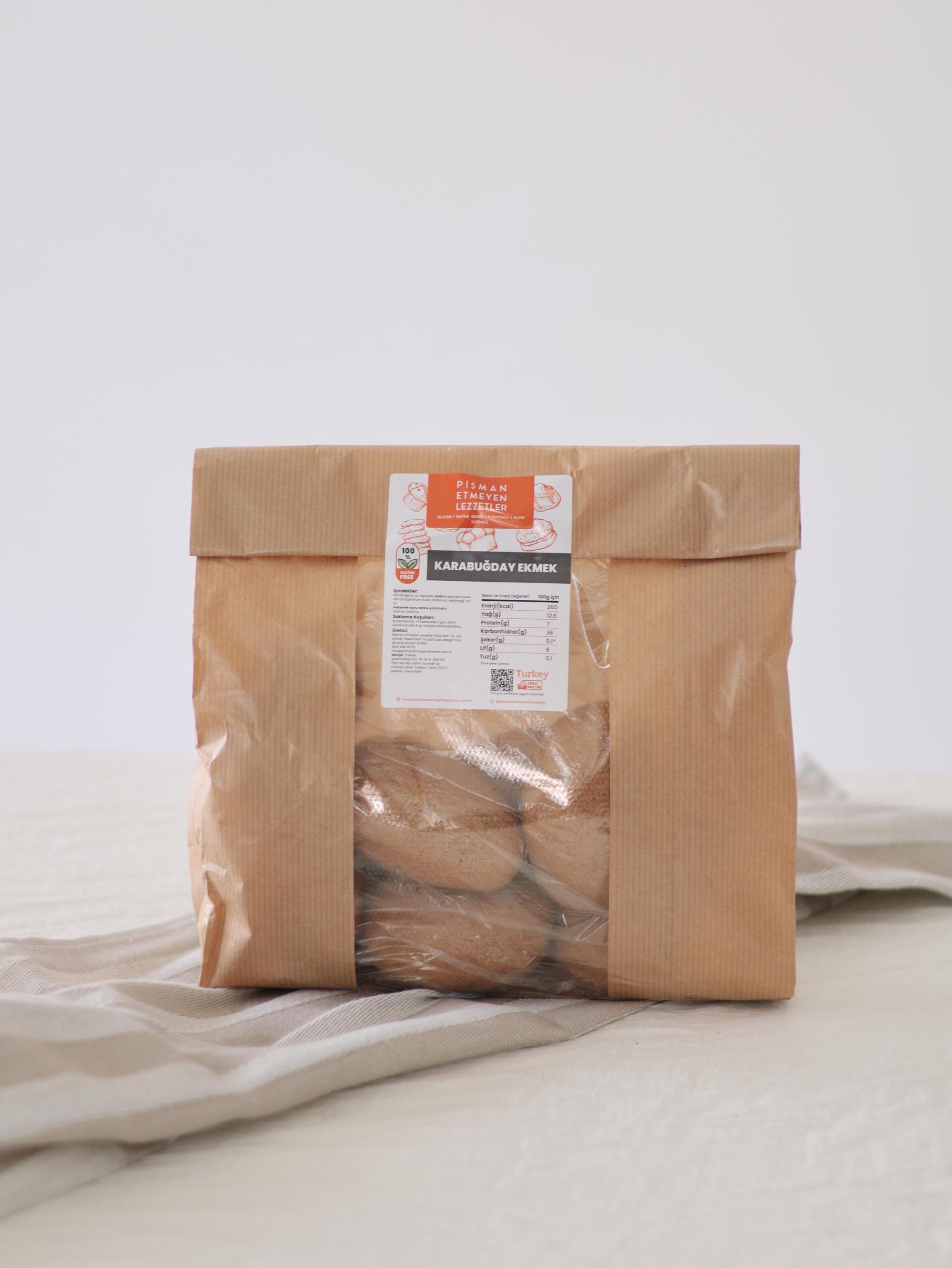 Glutensiz Karabuğday Mini Ekmek 8li