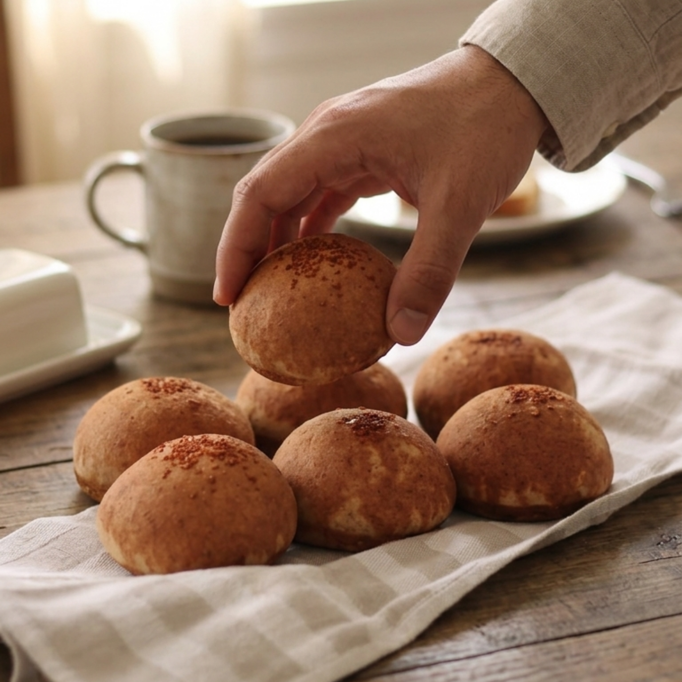 Karabuğday Hamburger Ekmek 6lı