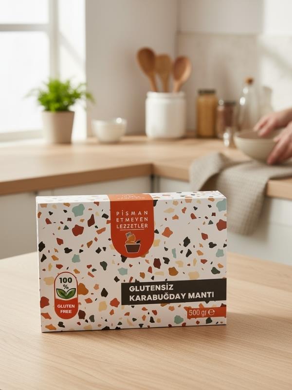 Kuzu Kıymalı Karabuğday Mantı 500gr