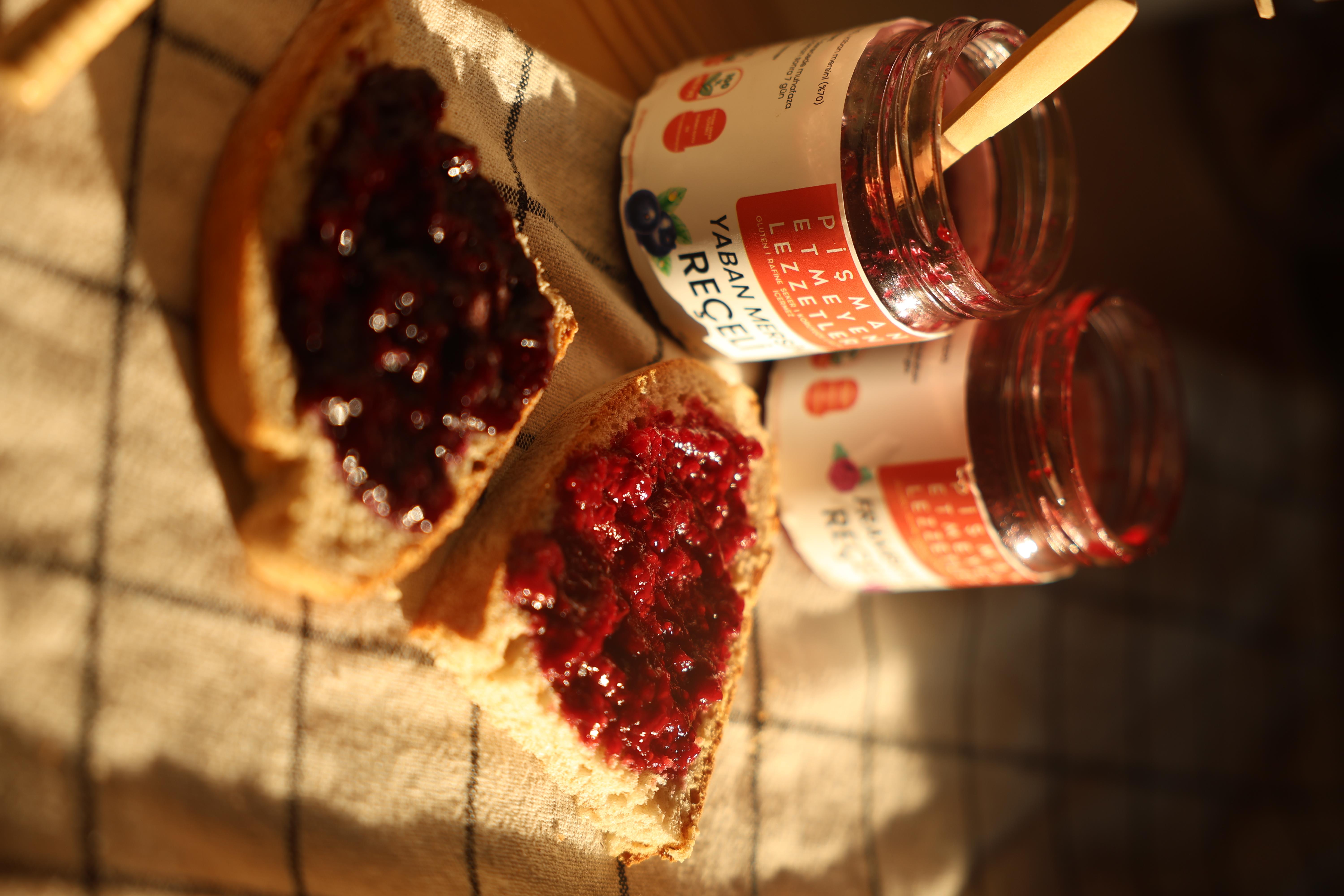 Yaban Mersinli Şekersiz Doğal Reçel