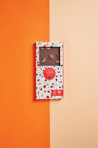 Antep Fıstıklı Bitter Tablet Çikolata