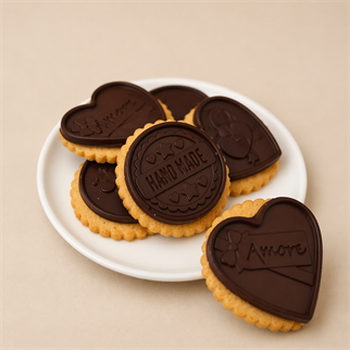 Çikolatalı Kinoa Unlu Bisküvi 6lı