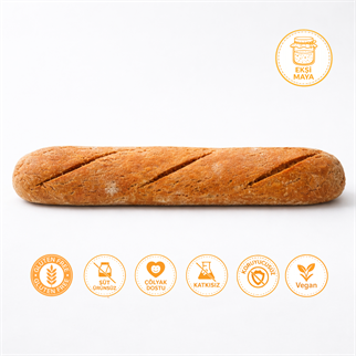 Ekşi Mayalı Baget Ekmek 400gr