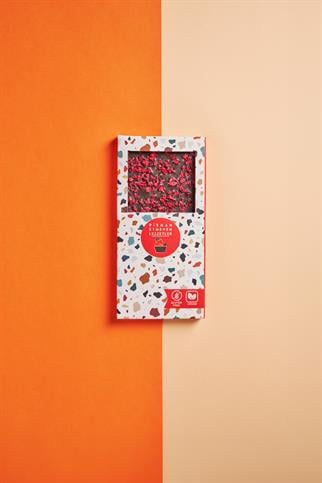 Frambuazlı Bitter Tablet Çikolata