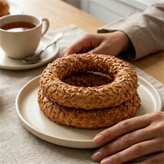 Glutensiz Ayçekirdekli Karabuğday Simit 5li