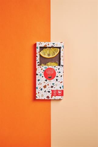 Portakallı Bitter Tablet Çikolata