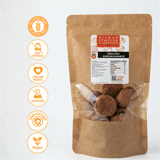 Sorgum Unlu Çikolatalı Kurabiye 200gr
