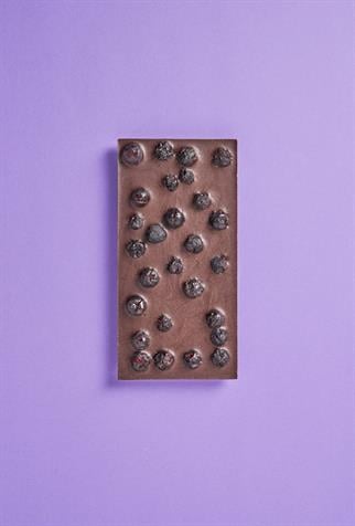 Yaban Mersinli Bitter Tablet Çikolata