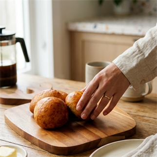 Zeytinli Karabuğday Poğaça 6lı