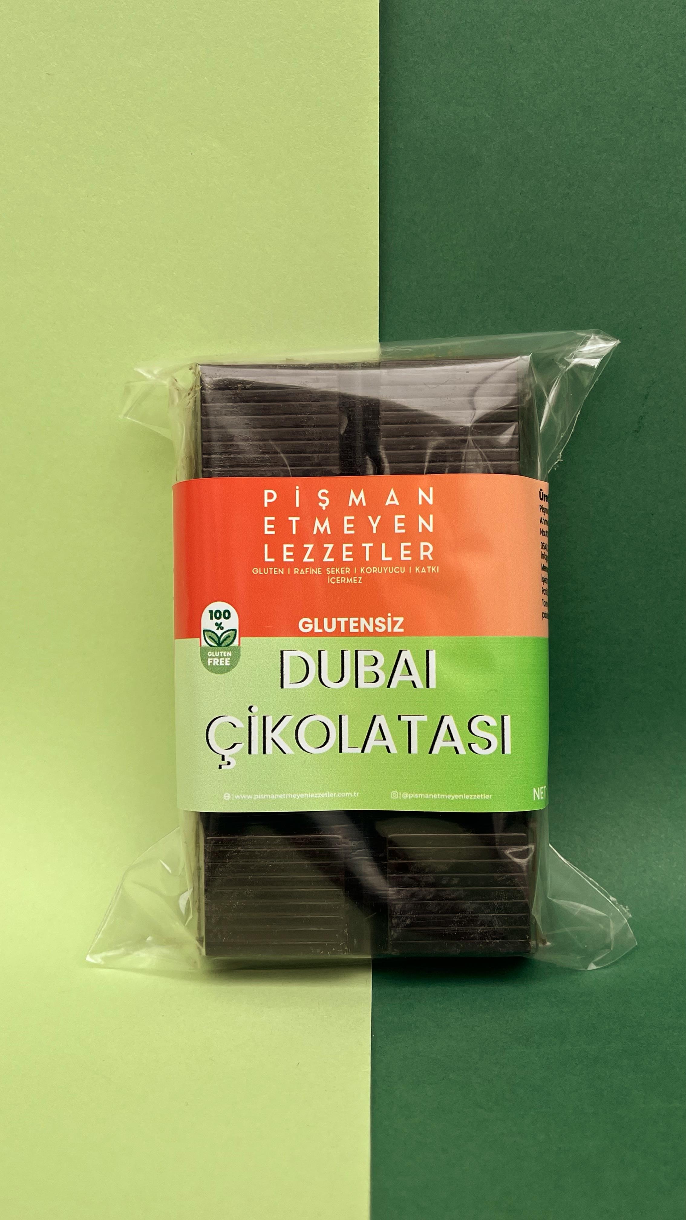 Glutensiz Dubai Çikolatası