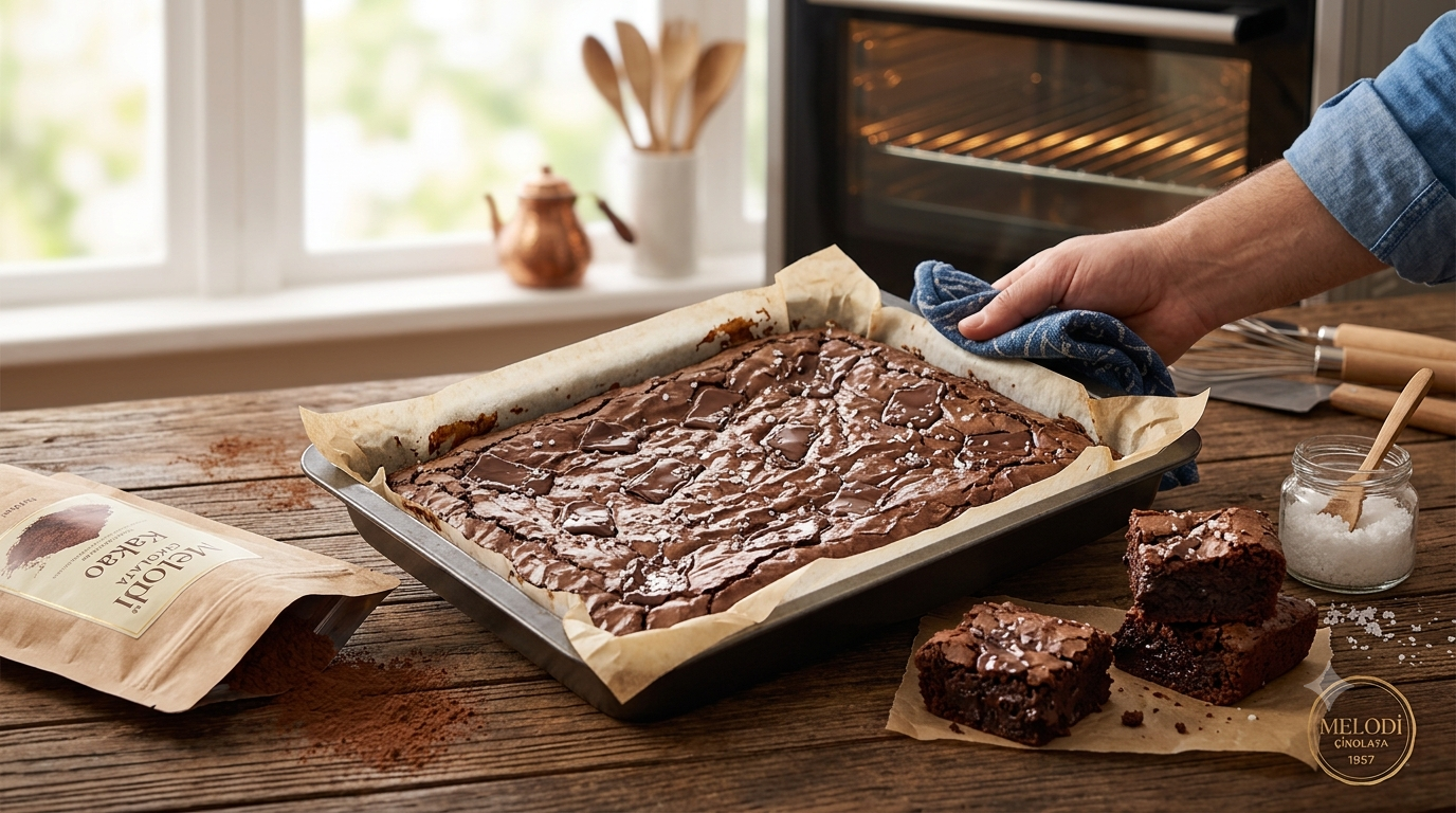 Yoğun Çikolatalı Brownie Tarifi