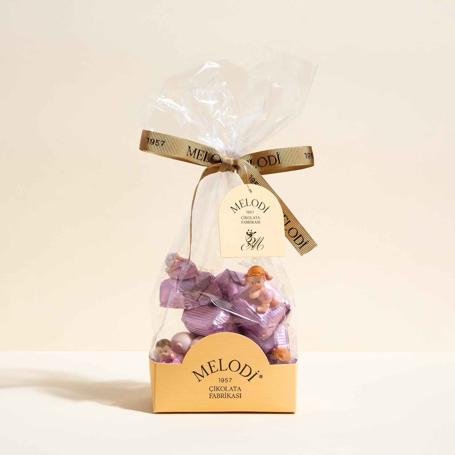 Bebekli Çikolata Pembe 350g