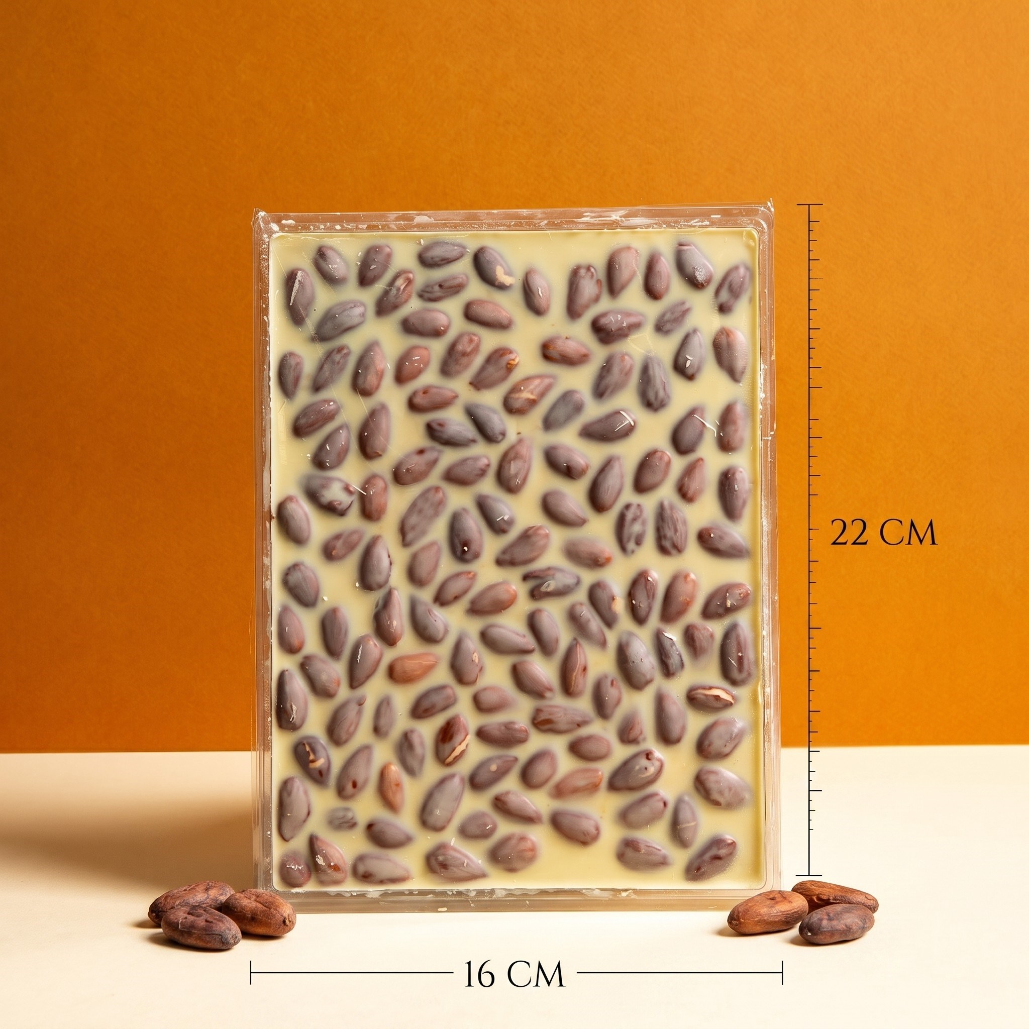 Kır Kır Ye Bademli Beyaz Çikolata 300g