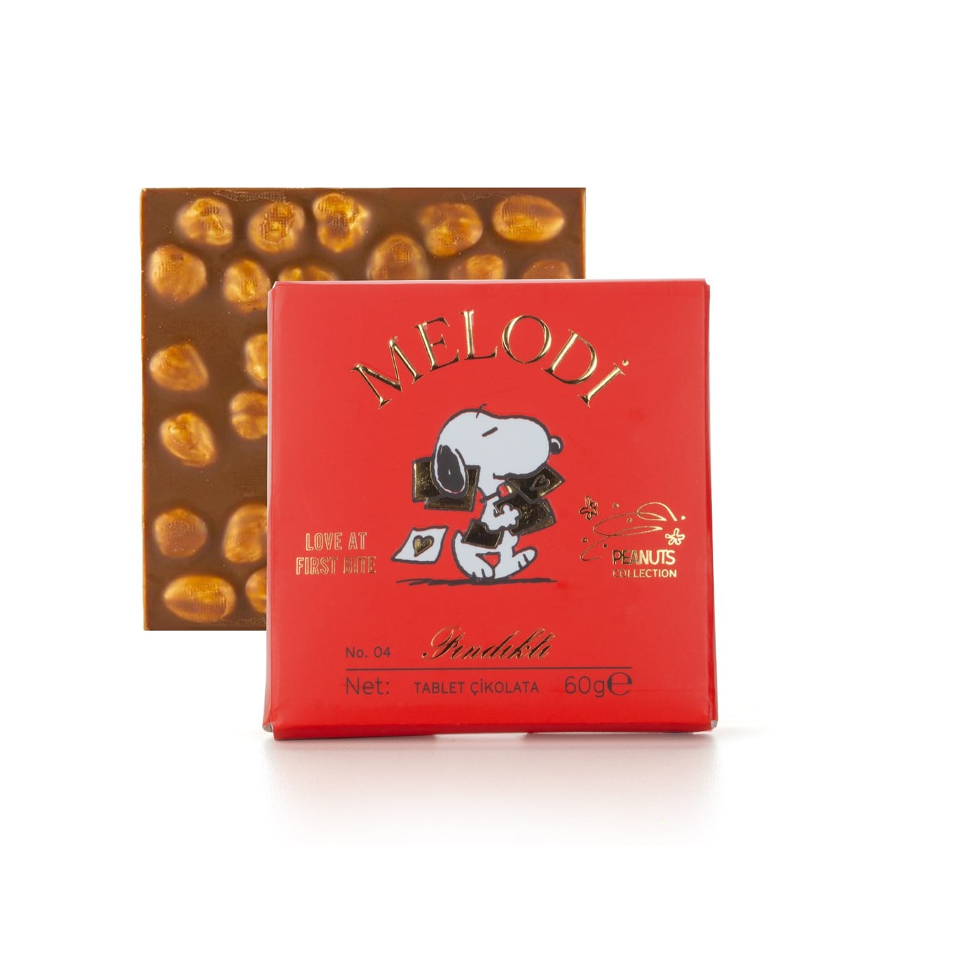 Peanuts Collection Fındıklı Sütlü Çikolata Tablet 60g