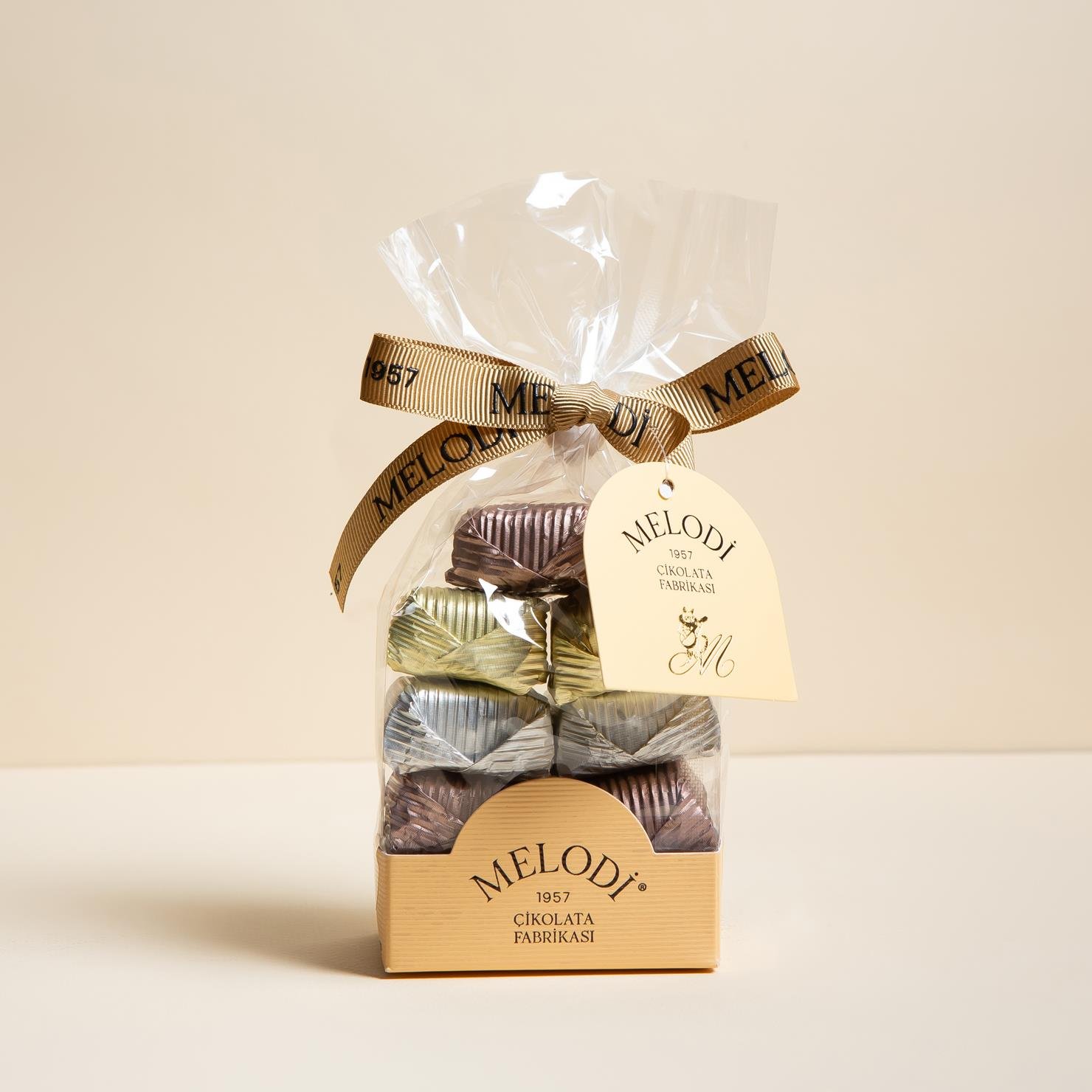 Yaldızlı Fındık Kaplama Üzümlü 200g