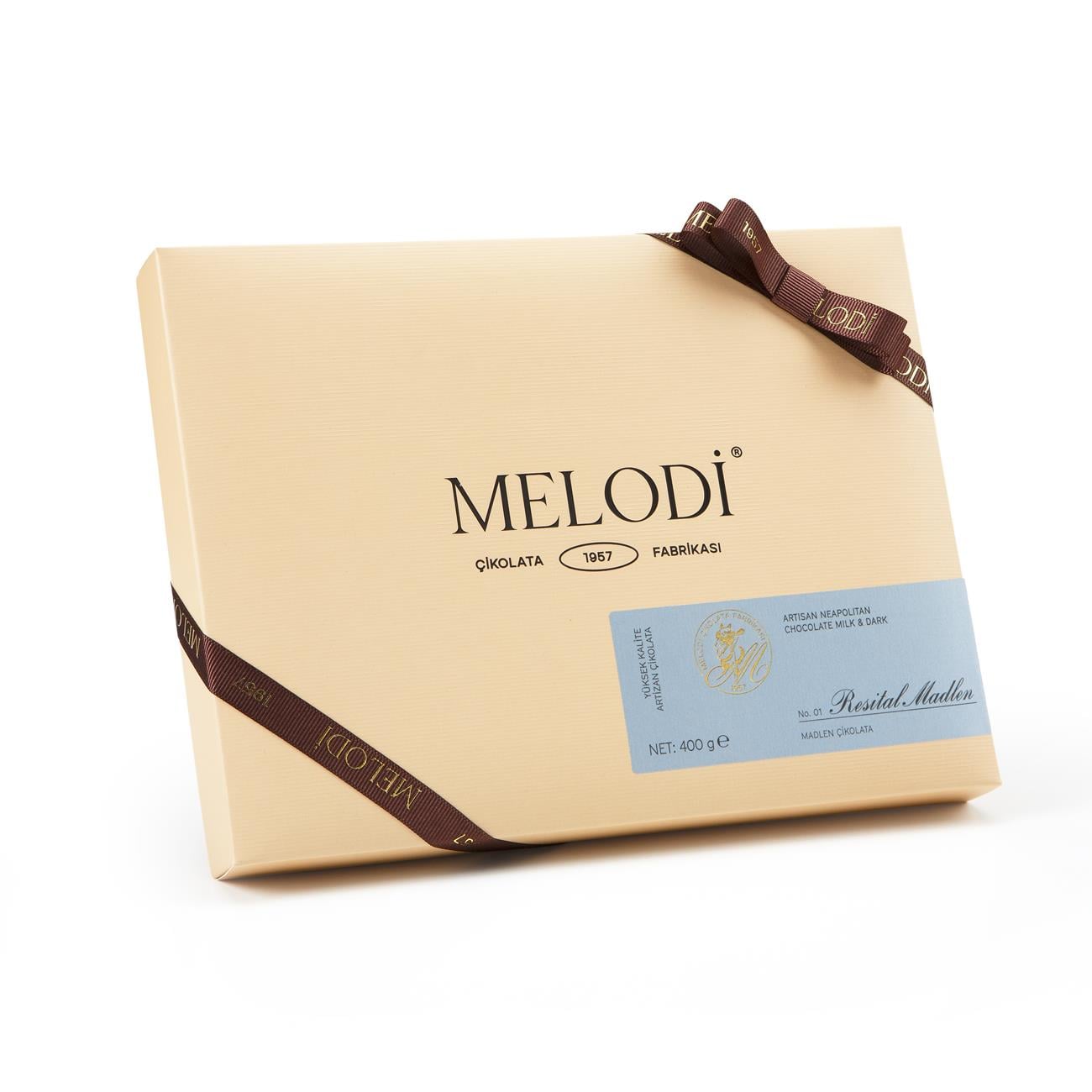 1957 Resital Madlen Hediye Çikolata Kutusu 400g(℮)
