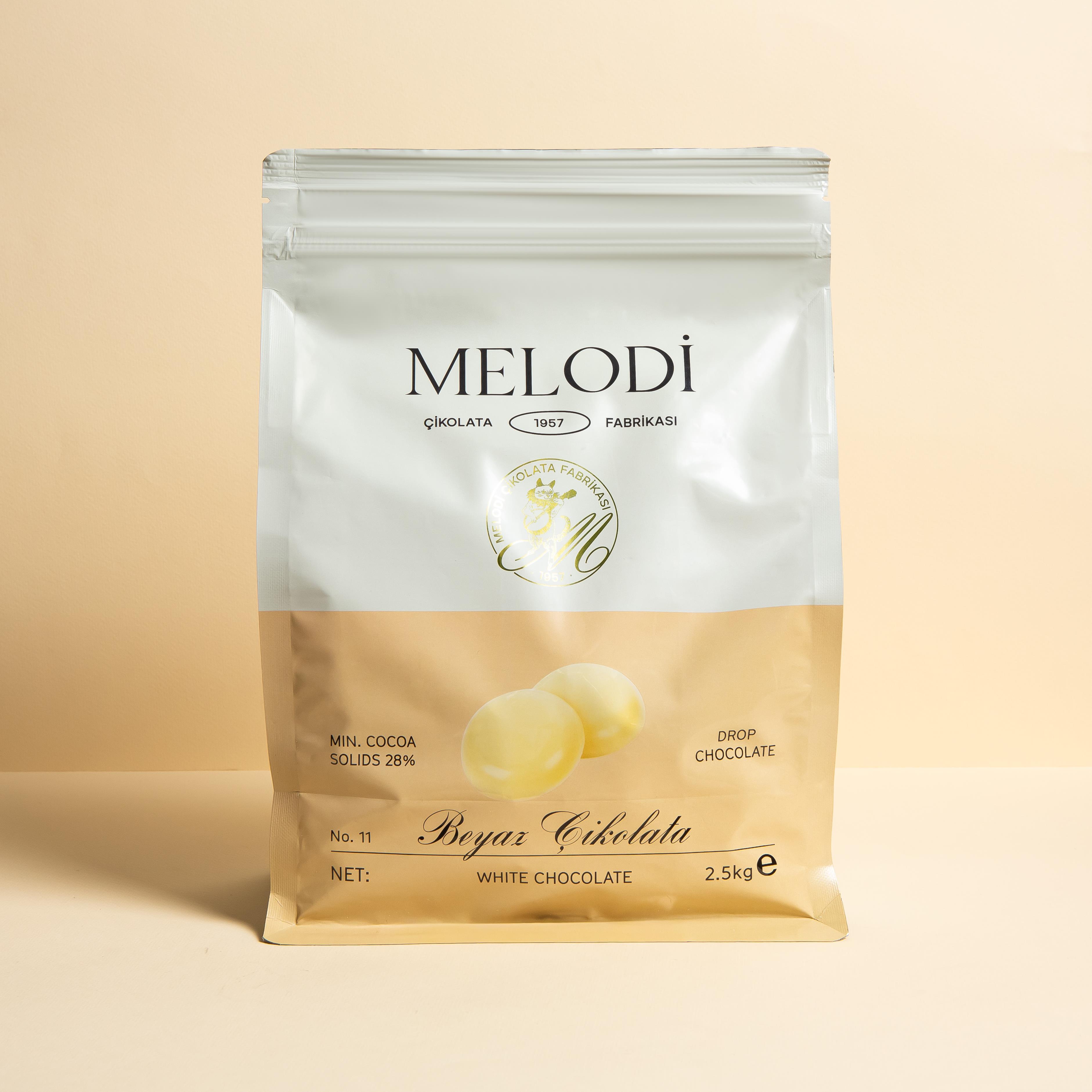 %28 Beyaz Pul Çikolata 2,5kg