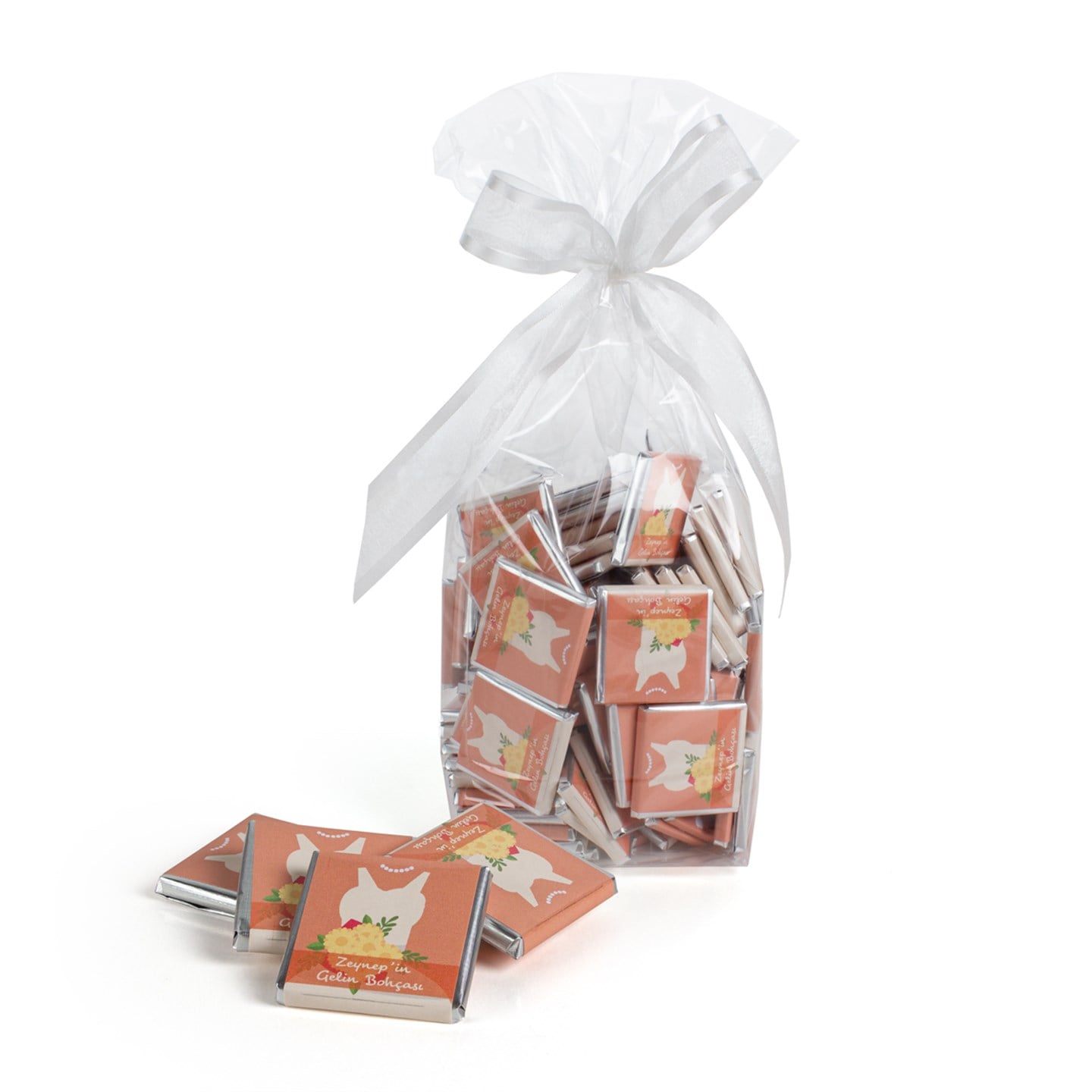 Dökme) İsme Özel Söz Nişan Çikolatası - Melodi Çikolata