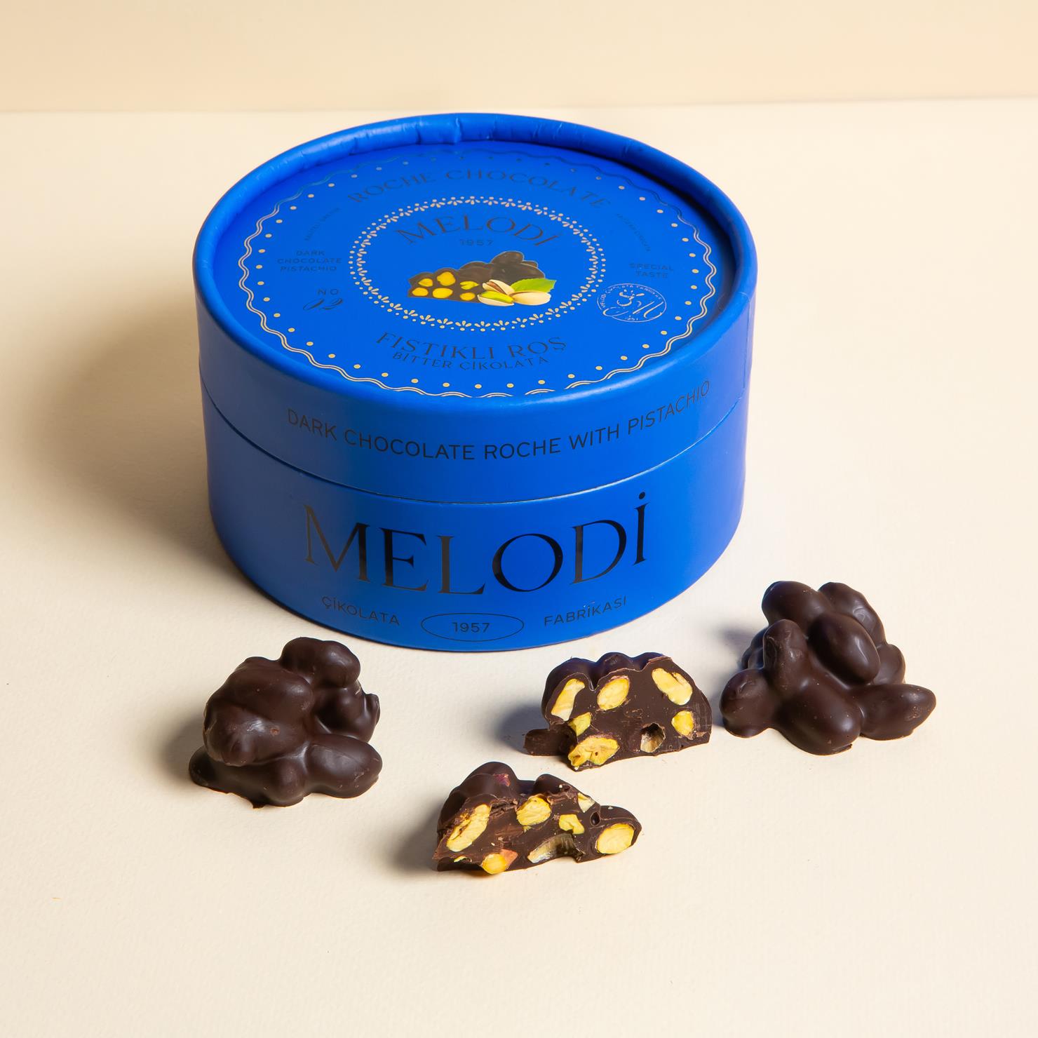 Fıstıklı Roş Bitter Çikolata 200g