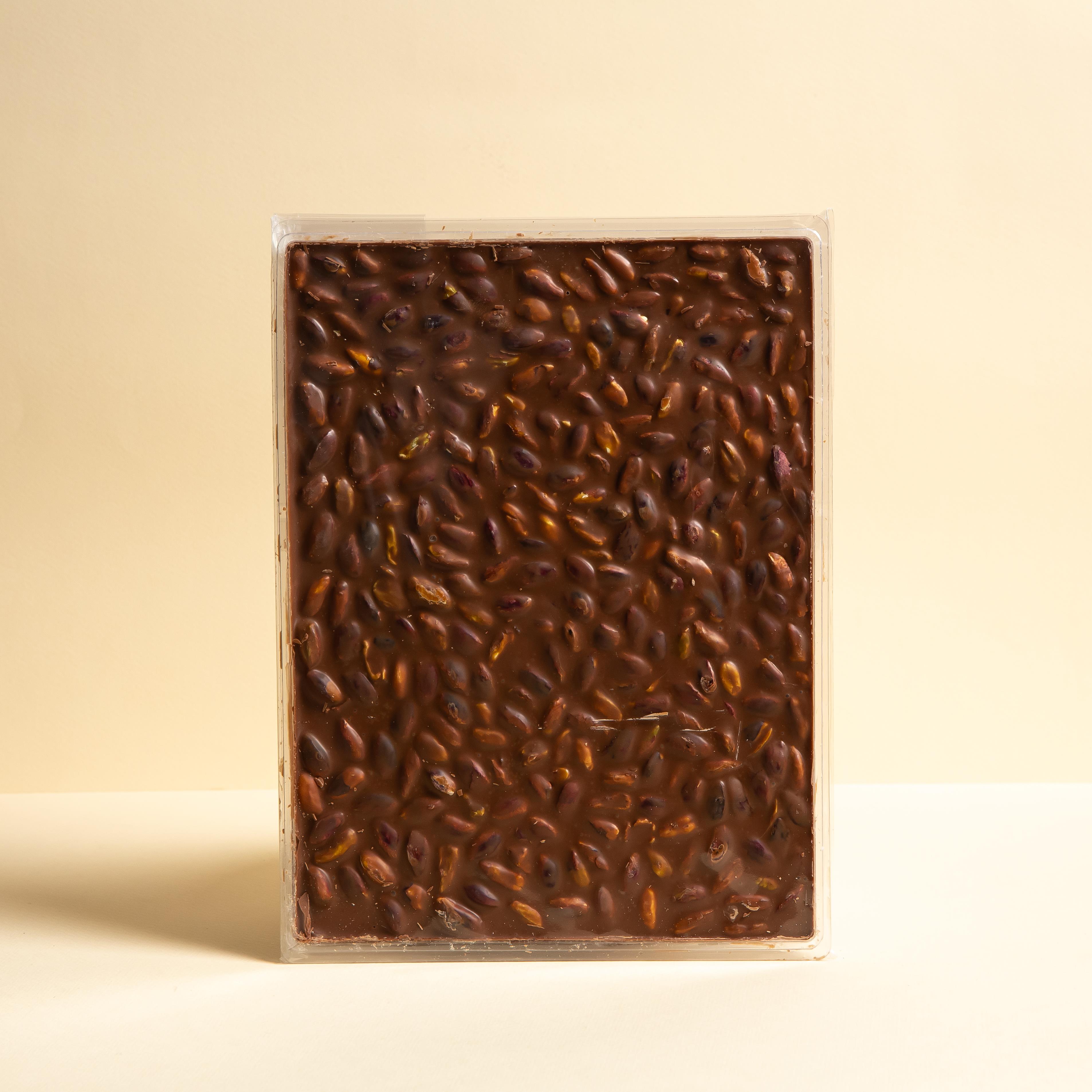 Kır Kır Ye Antep Fıstıklı Sütlü Çikolata 300g