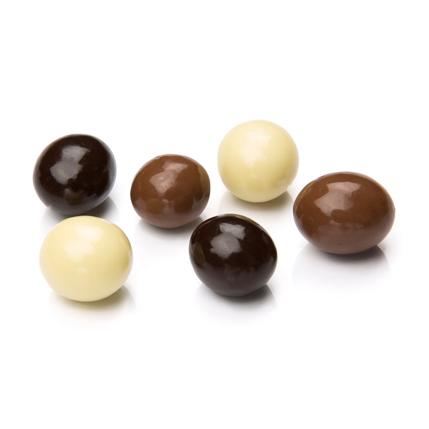 Mini Kahveli Çekirdekli (Sütlü-Bitter-Beyaz Çikolatalı) - Melodi Çikolata