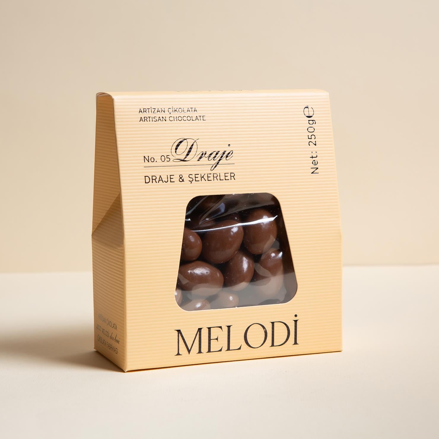 Sütlü Çikolatalı Badem Draje 250g