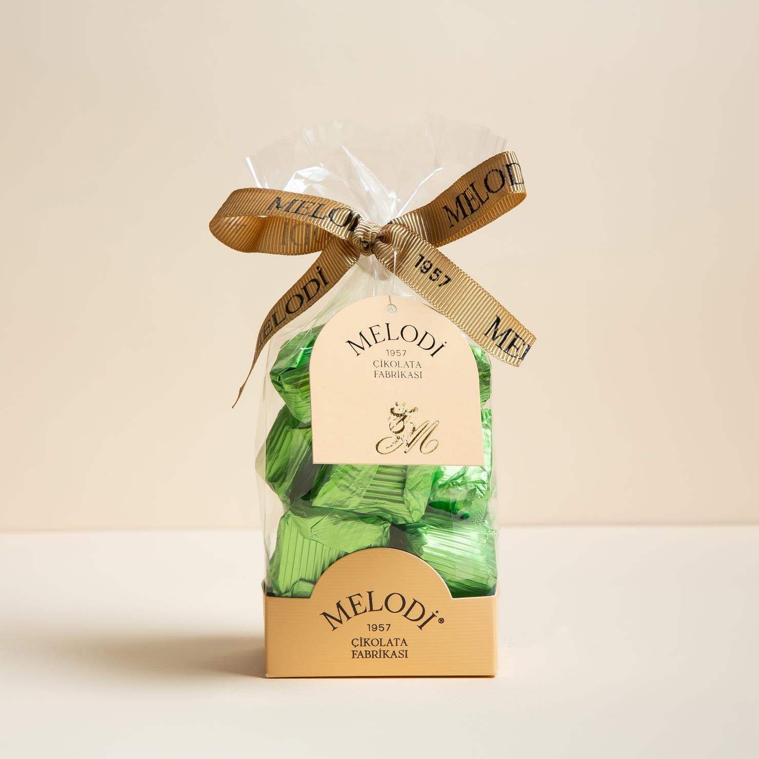 Yaldızlı Fıstık Krokan Çikolata 200g