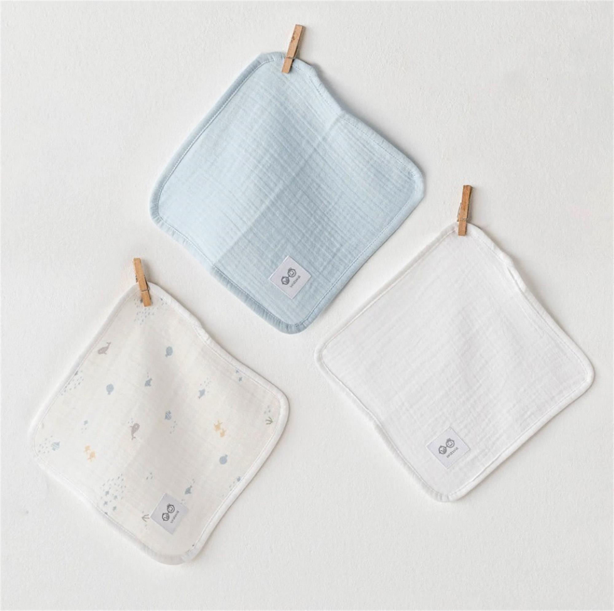 Andywawa Erkek Bebek 3'lü Ağız Mendilli Mavi AC25615