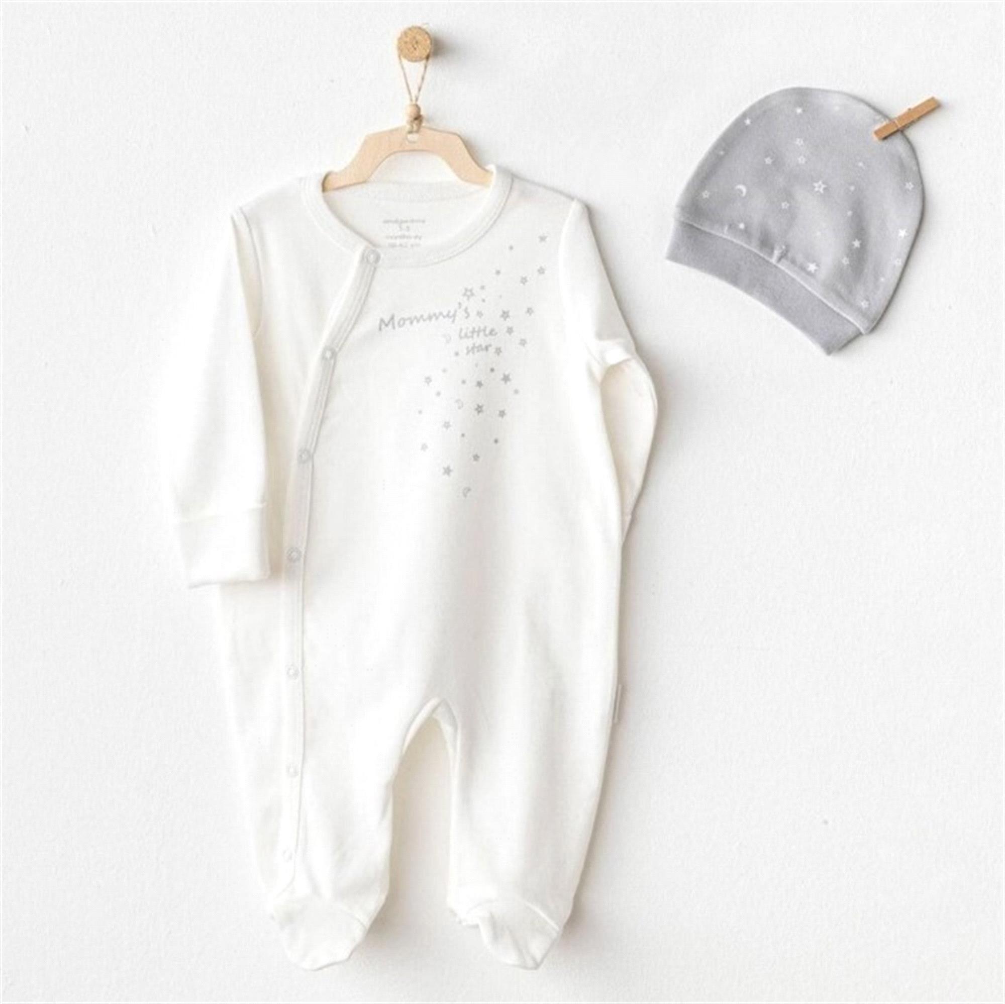 Andywawa Erkek Bebek Patikli Tulum Ekru AC25705