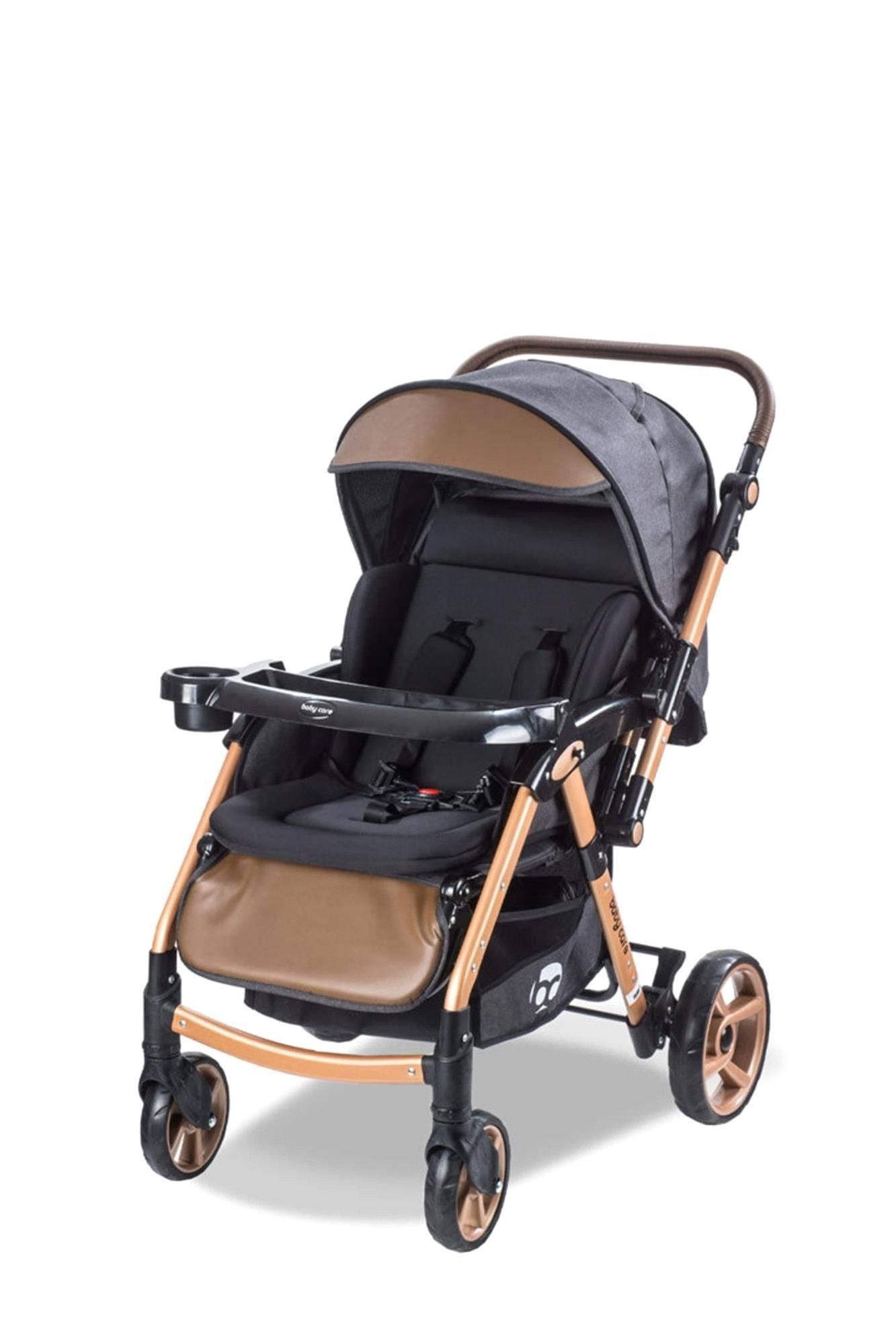 Baby Care BC-500 Combo Bebek Arabası Gold/Siyah