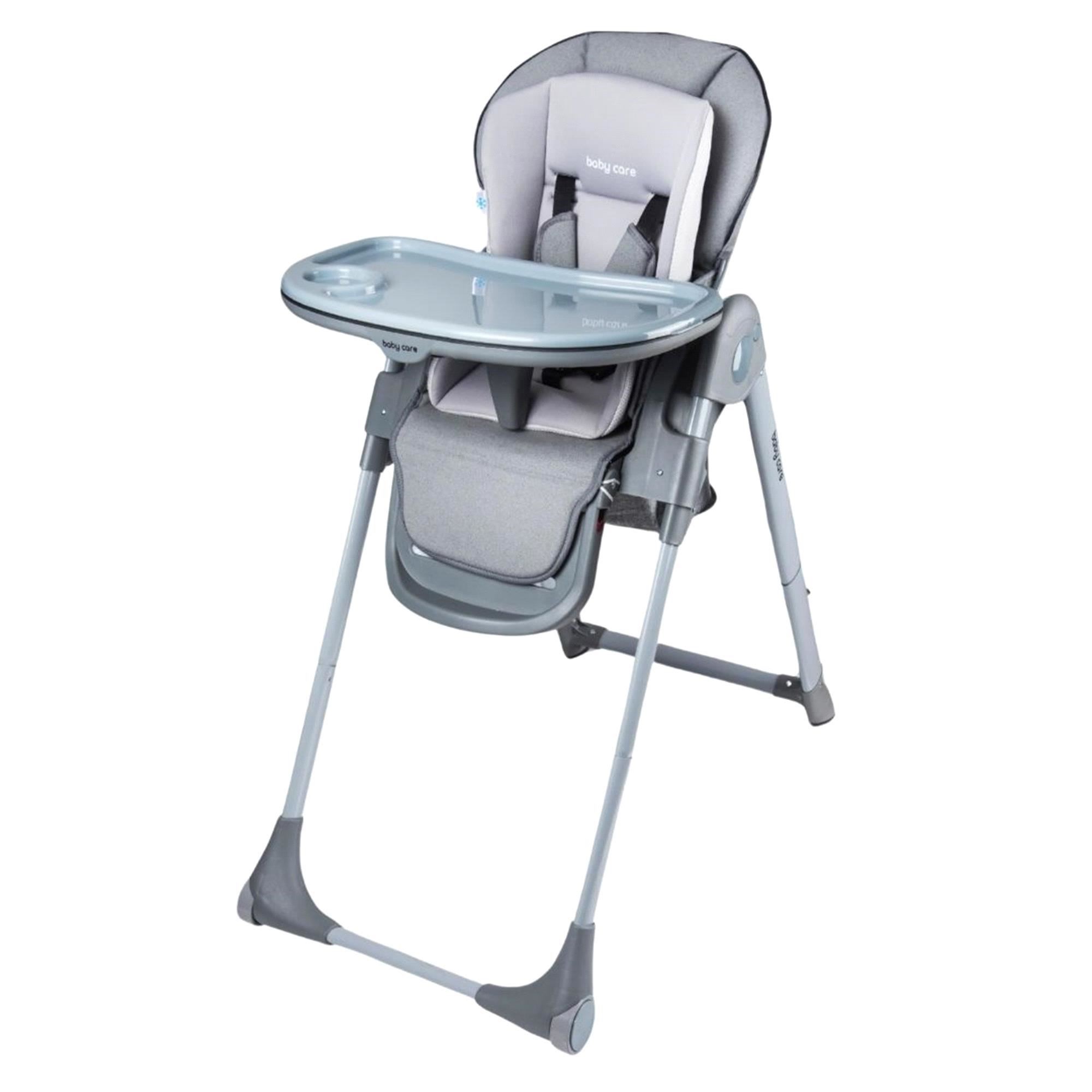Baby Care BC-511+ Flex Plus Lüks Mama Sandalyesi Yeni Gri (D)
