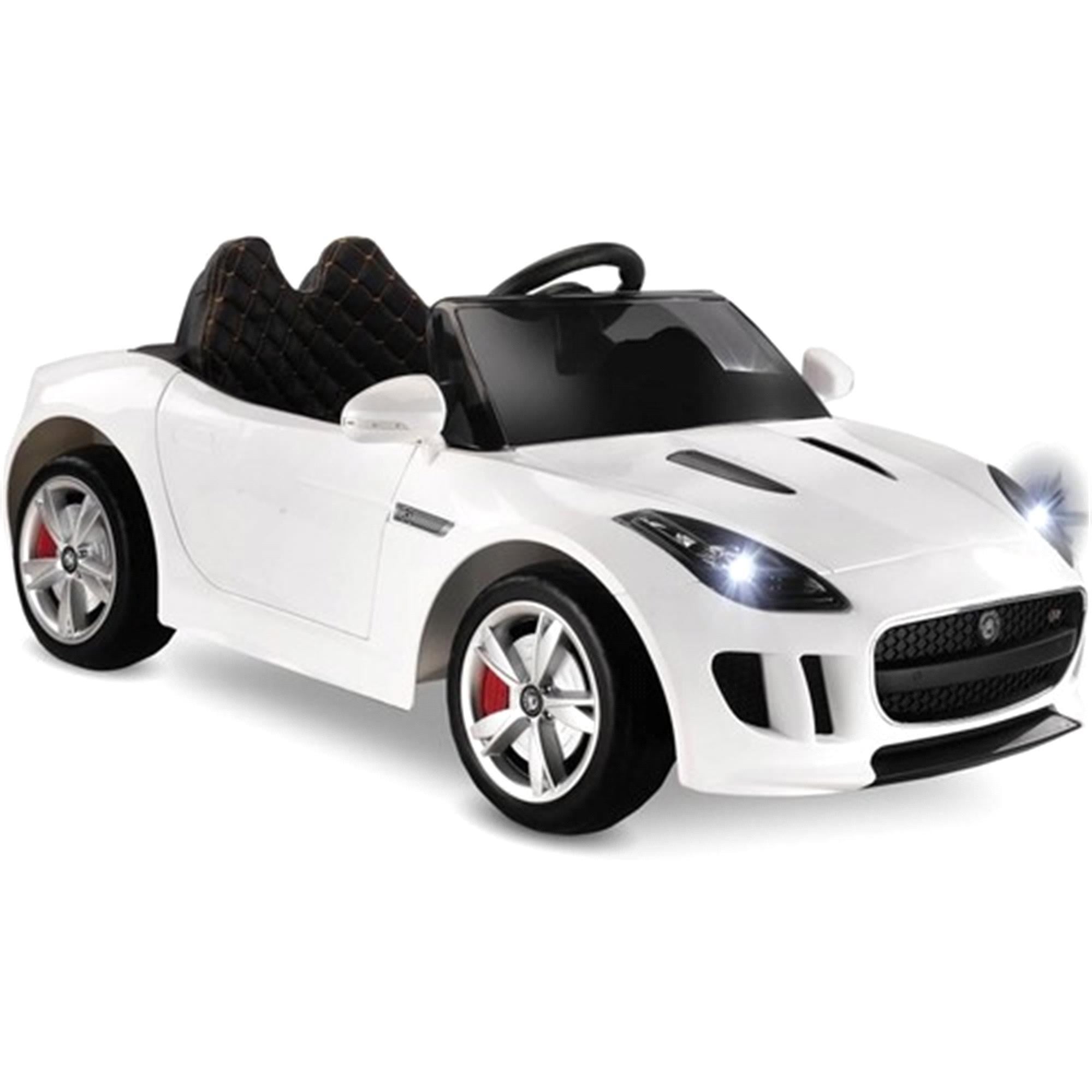 BabyHope 442 Cougar Akülü Araba Beyaz