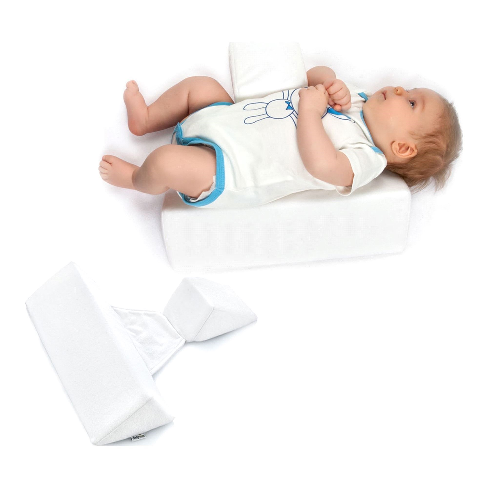 Babyjem Bebek Güvenli Uyku Yastığı Beyaz 014