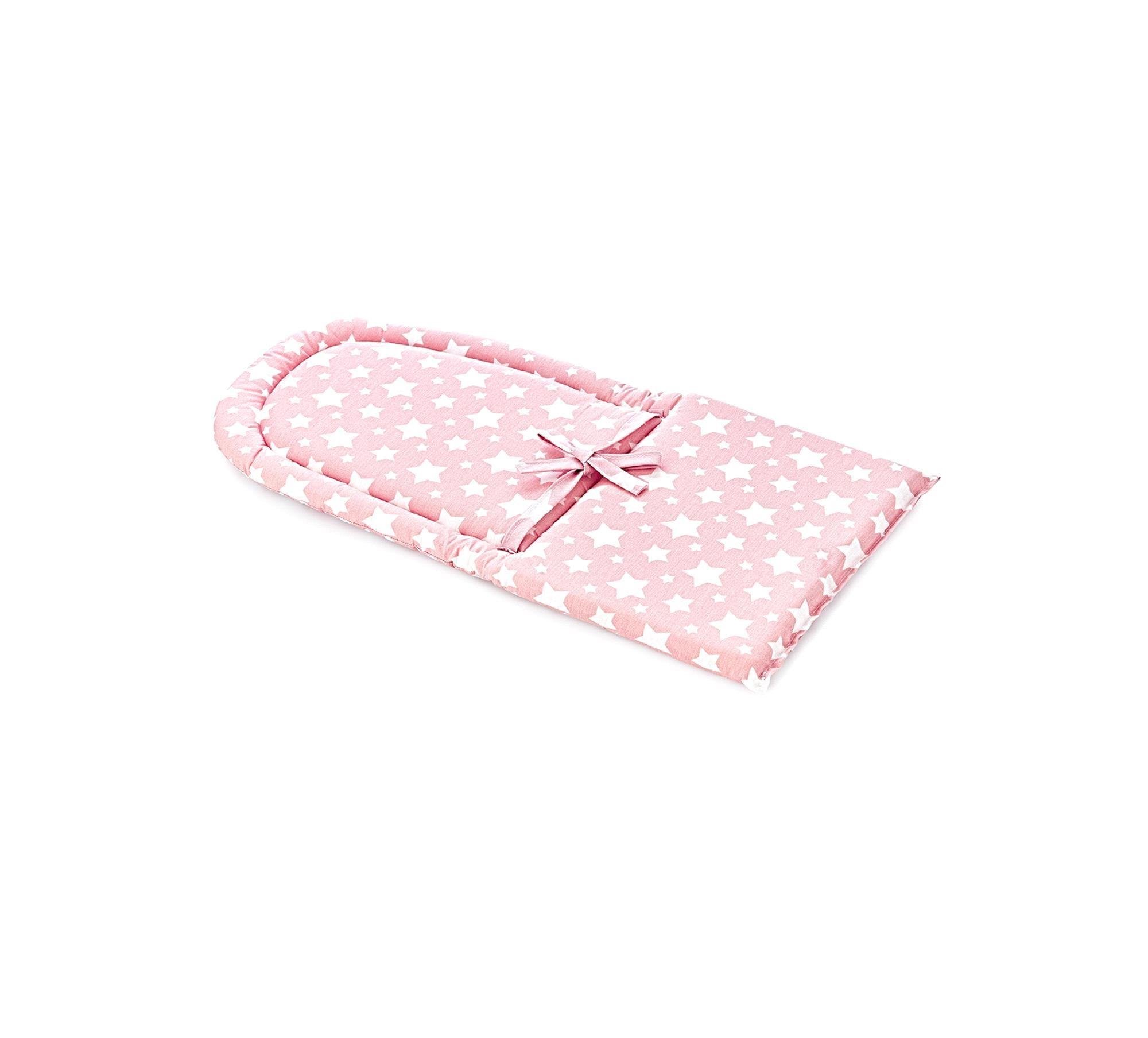 Babyjem Mama Sandalyesi Minderi Pembe Kare 403